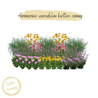 Háromszínű veszedelem kertterv csomag