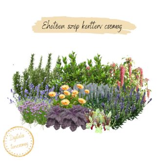 Ehetően szép kertterv csomag